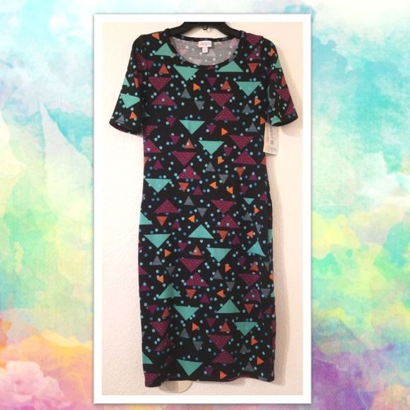 🆕️ Lularoe Julia Form Fitting Dress - Picture 1 of 6